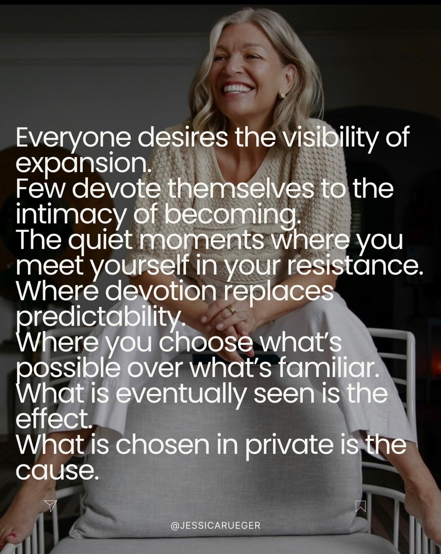 You define the state.

Reality stabilizes around it.