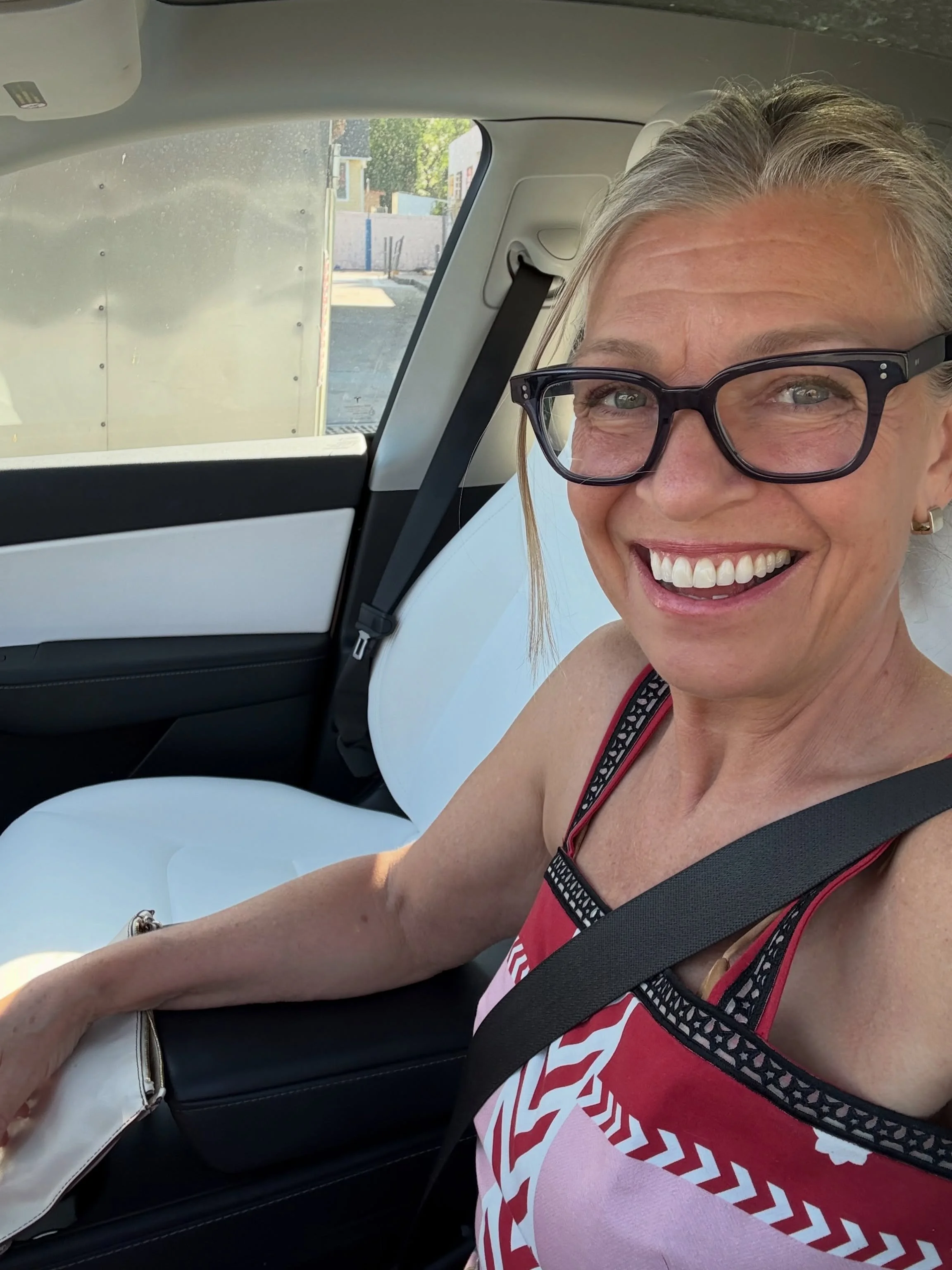 My teenage self would be tickled pink to know how good 56 would look.

She also wouldn&rsquo;t ever believe I&rsquo;d stop coloring my hair at 50, that&rsquo;d I&rsquo;d be 3X divorced, and go 5 years w/o sex😂

I have exceeded every single wish I ha