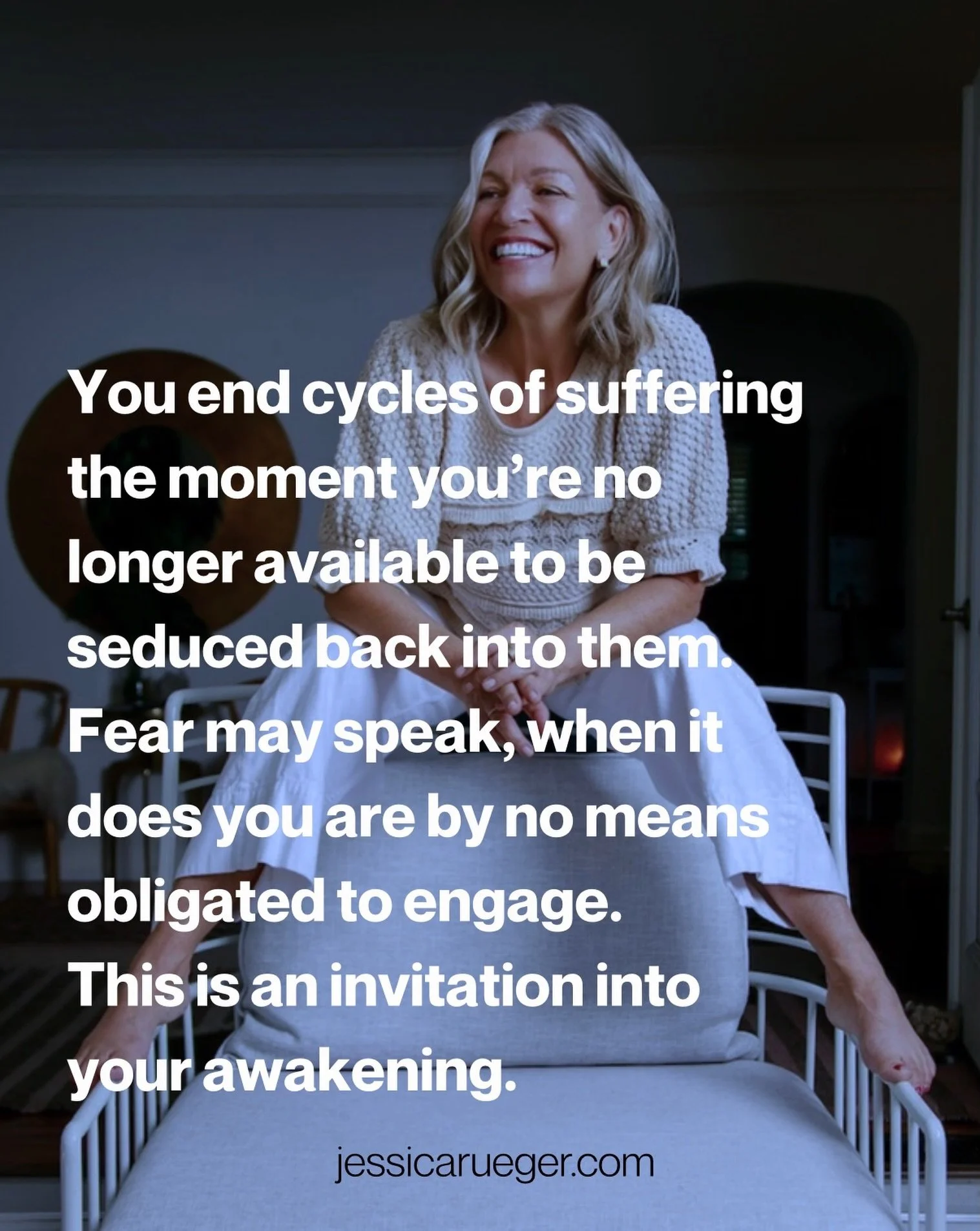 You and only you have the power to direct &amp; redirect your attention.

Notice what you let yourself pay attention to.

If you like the experience keep pointing your attention here.

If you don&rsquo;t like the experience, redirect your attention.
