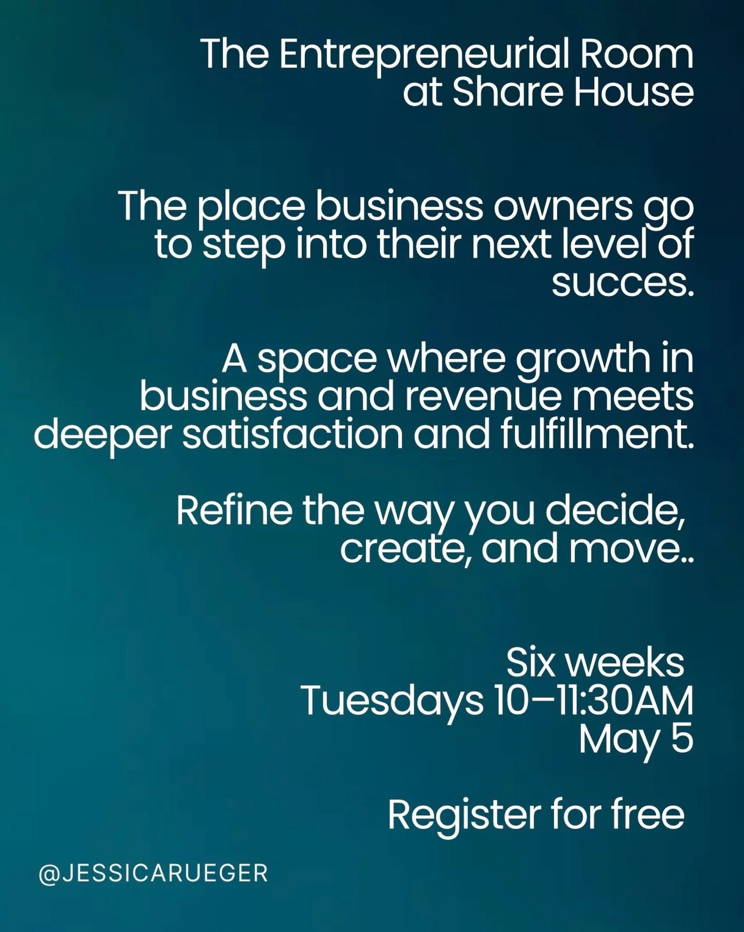 CHARLESTON Entrepreneurs, Leaders, Coaches.

I am bringing you the best of what I have gleaned from all of my decades of experience and the wisdom that comes through hardship and successes in support of your fulfillment and success.

As entrepreneurs