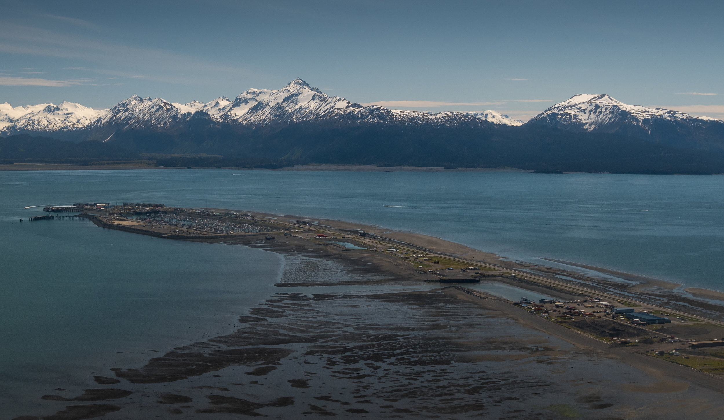 And while here, you will get to know the Homer Spit, formed by glacial moraine.