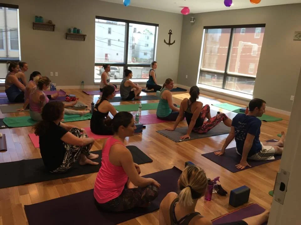 One of our first classes ever - a full house!!