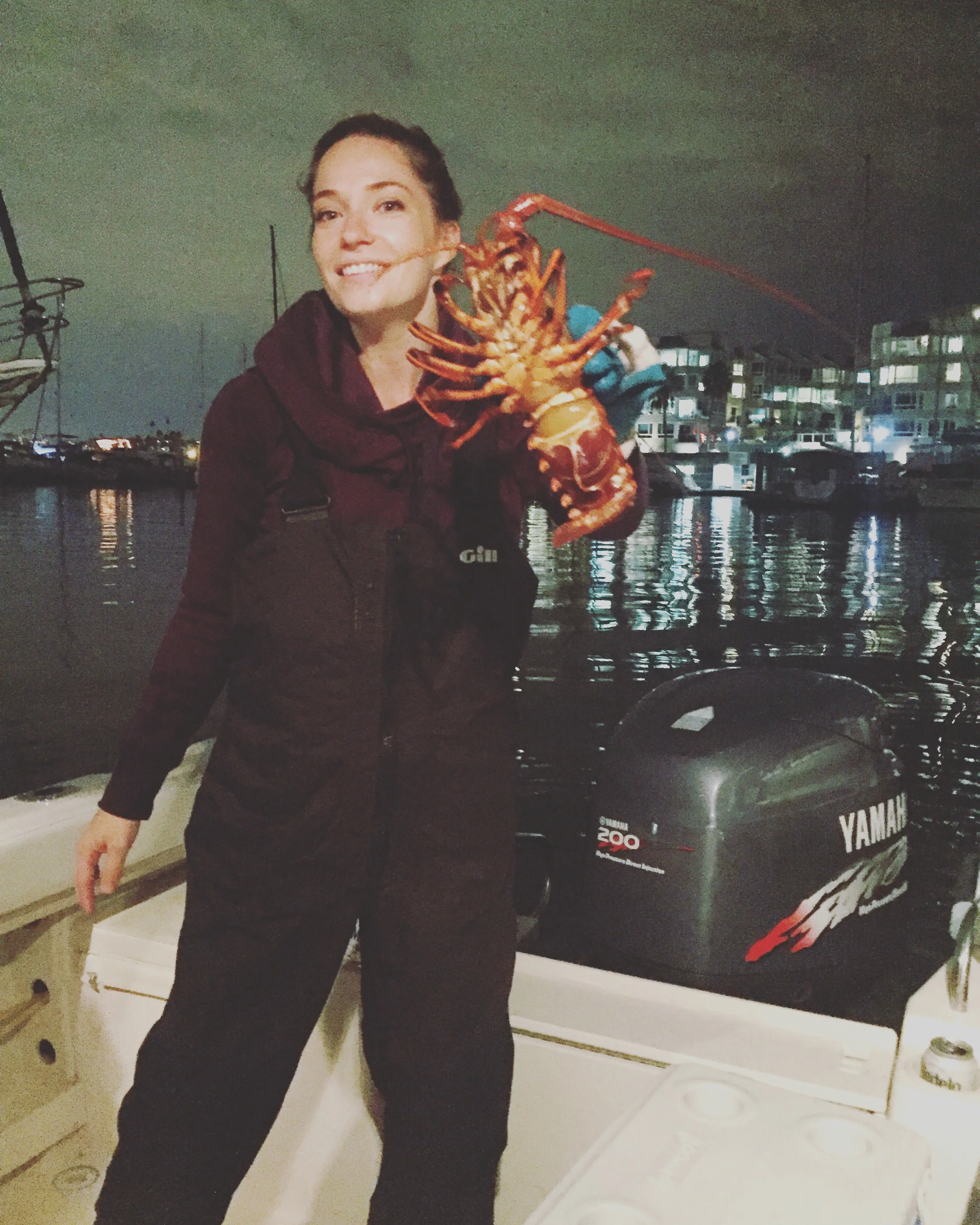 Friday night lights in Marina del Ray