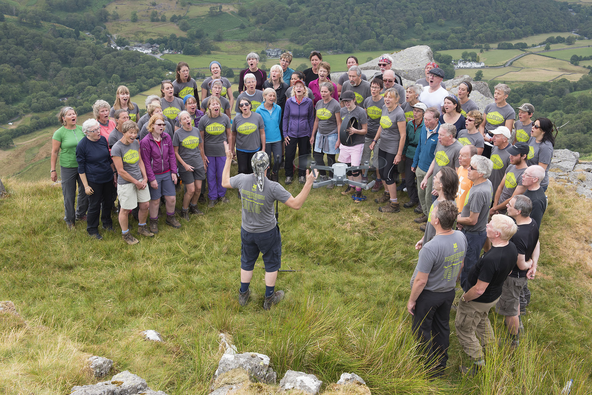 Singing on Thornythwaite Fell with Drone ds.jpg