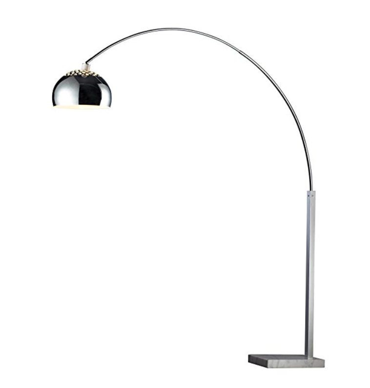 Silver Arc Floor Lamp ~$358