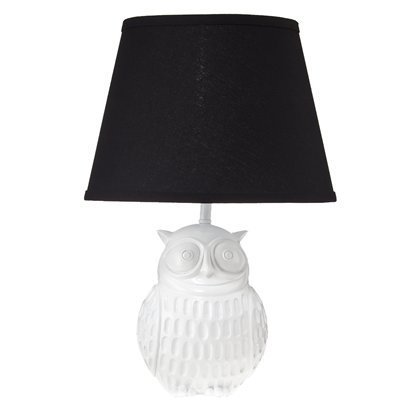 Resin Owl Table Lamp ~$40