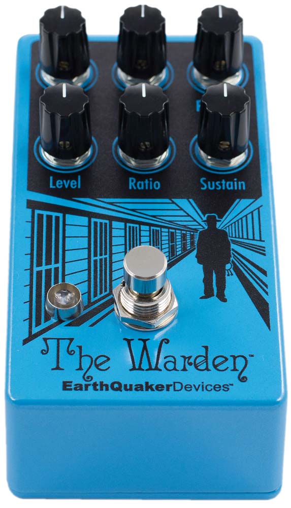 The Warden オプティカルコンプレッサー — EarthQuaker Devices