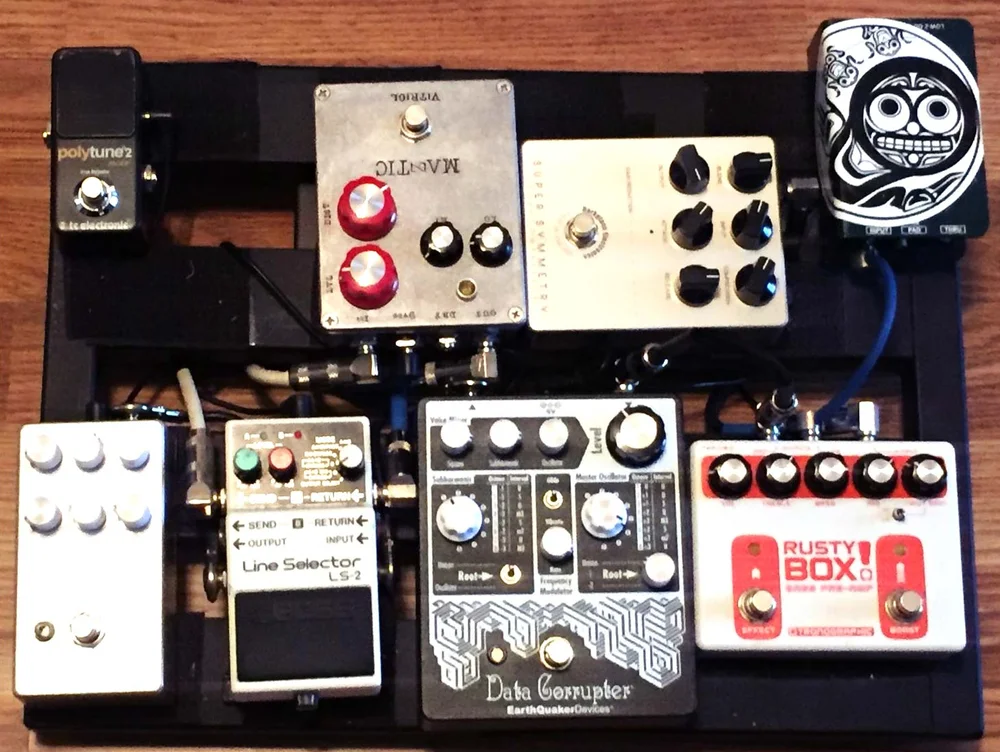 ron S Bass Hole 整列 ペダルの接続順101 Earthquaker Devices