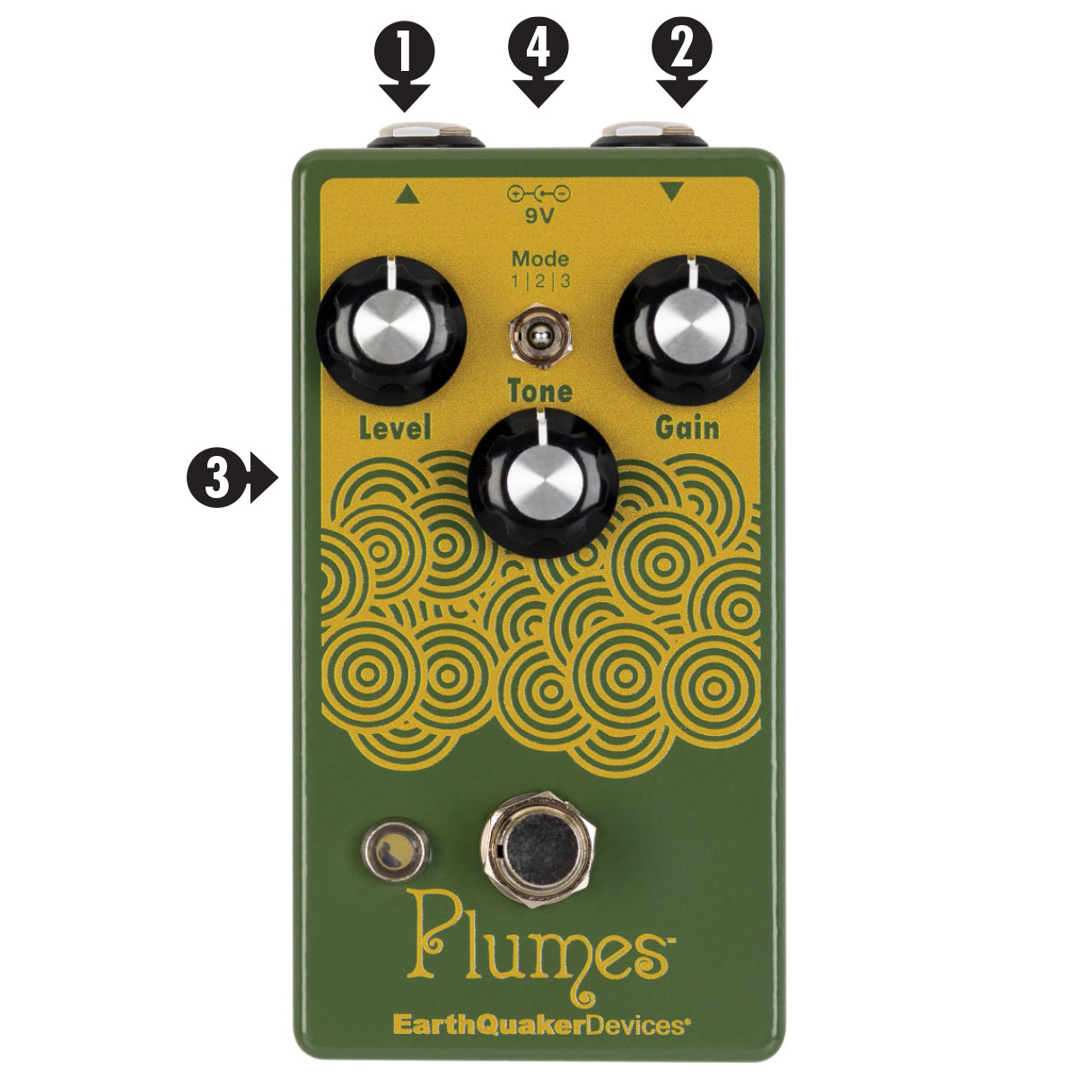 EarthQuaker Devices Plumes Citron