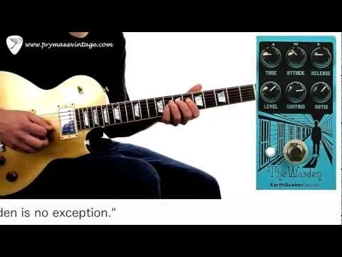 The Warden オプティカルコンプレッサー — EarthQuaker Devices