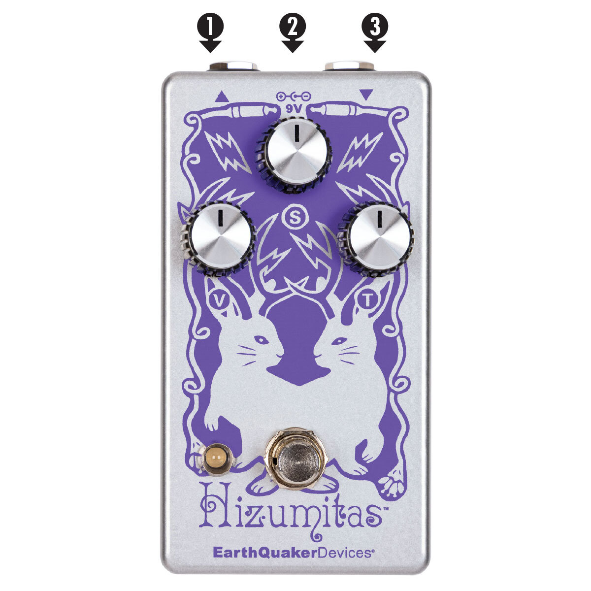 Earthquaker Devices Hizumitas Fuzz Sustainar Guitar Effects Pedal ギター