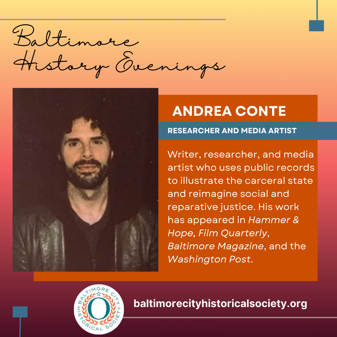 Baltimore History Evening: Andrea Conte