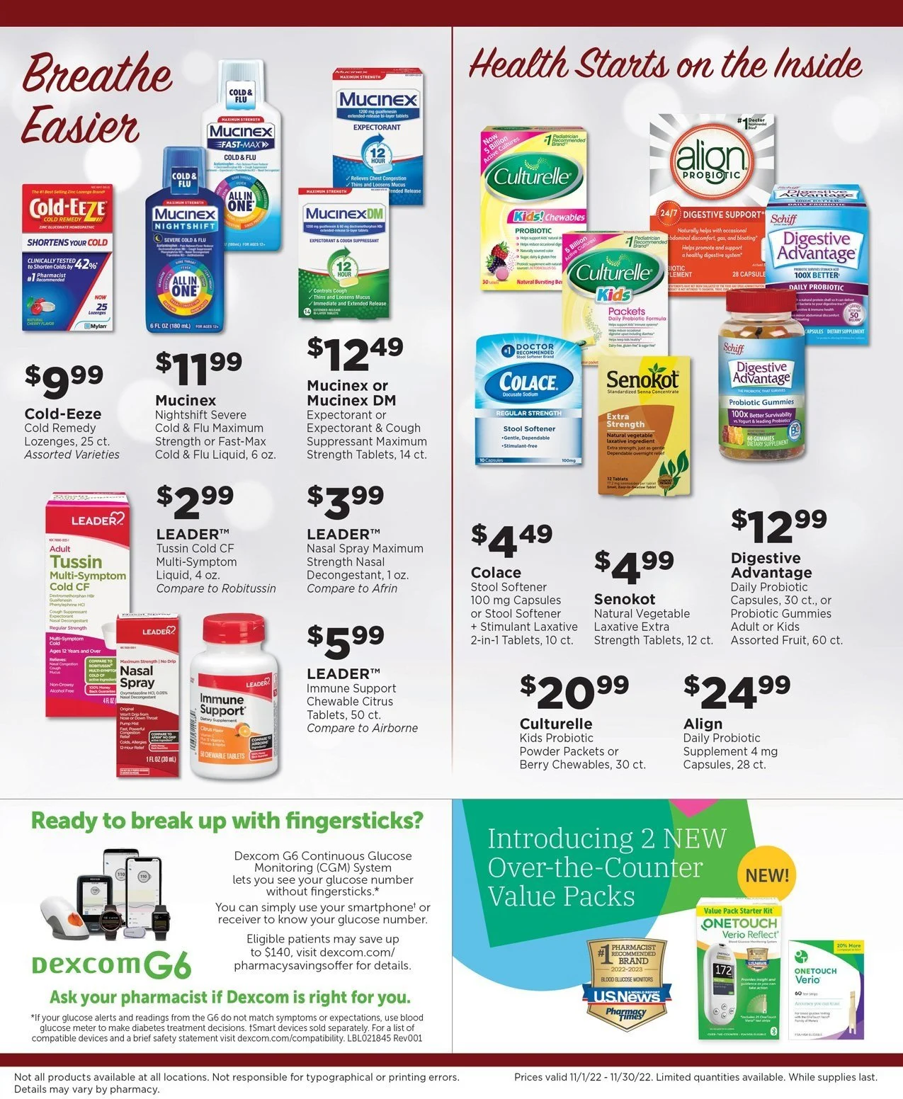 Monthly Pharmacy Specials Grass Lake Community Pharmacy