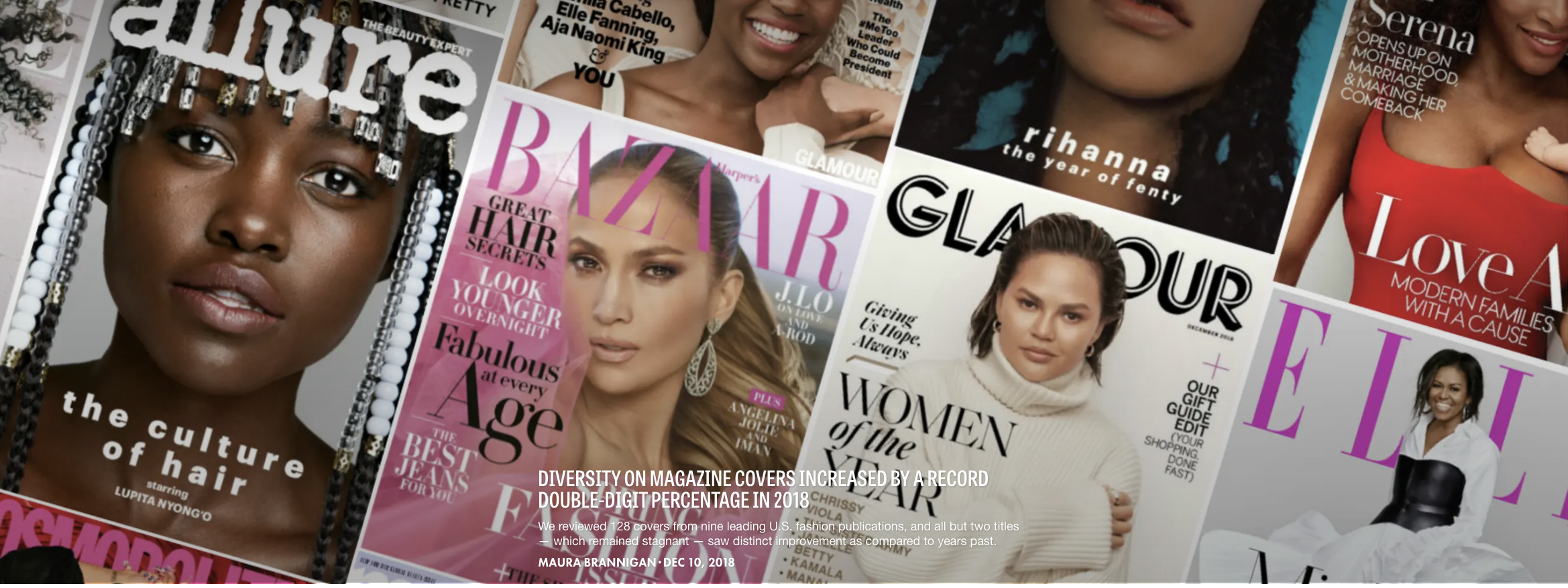 Record-breaking year for diversity in magazine covers