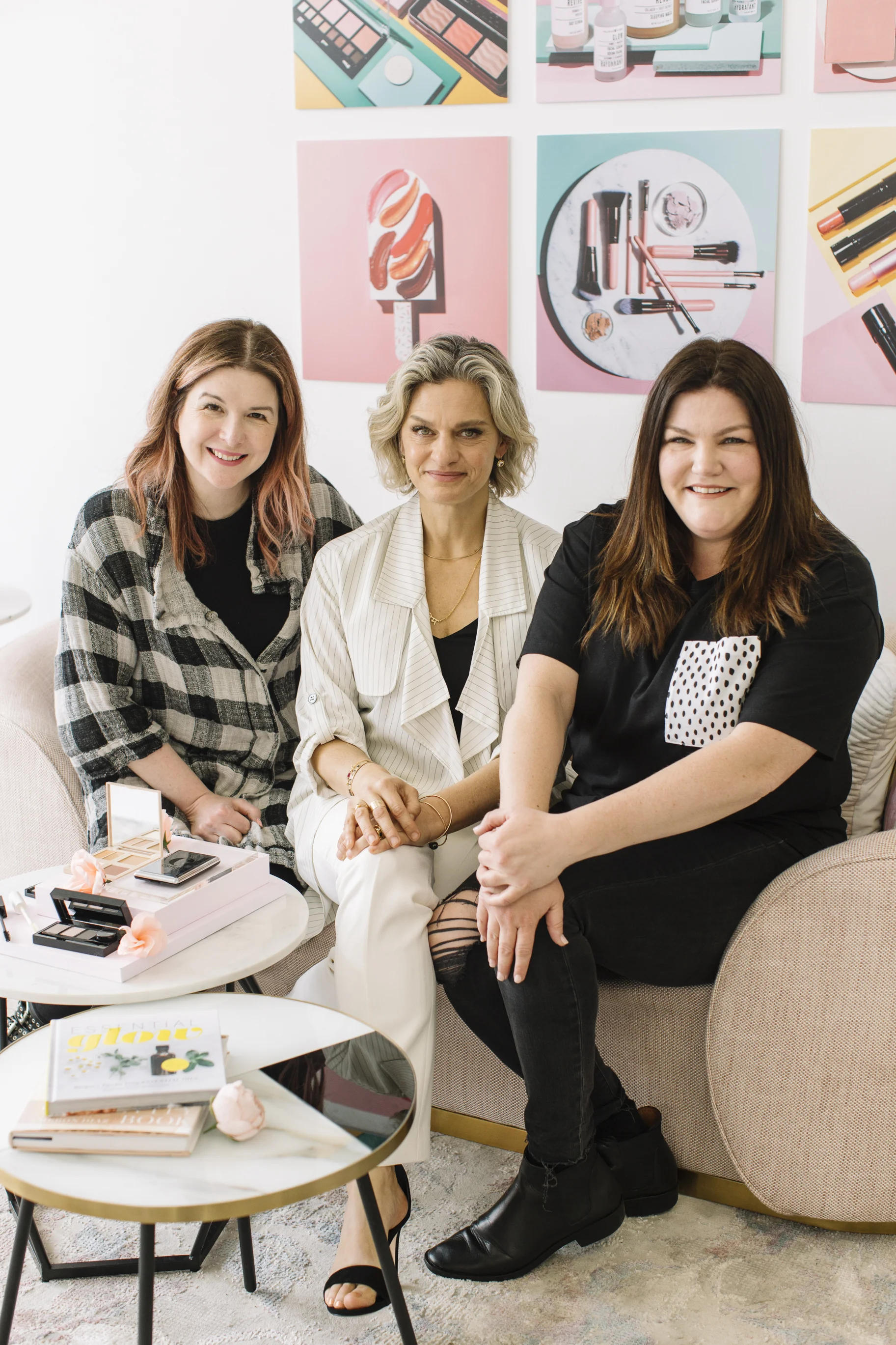 Pati Dubroff with Carlene and Jill