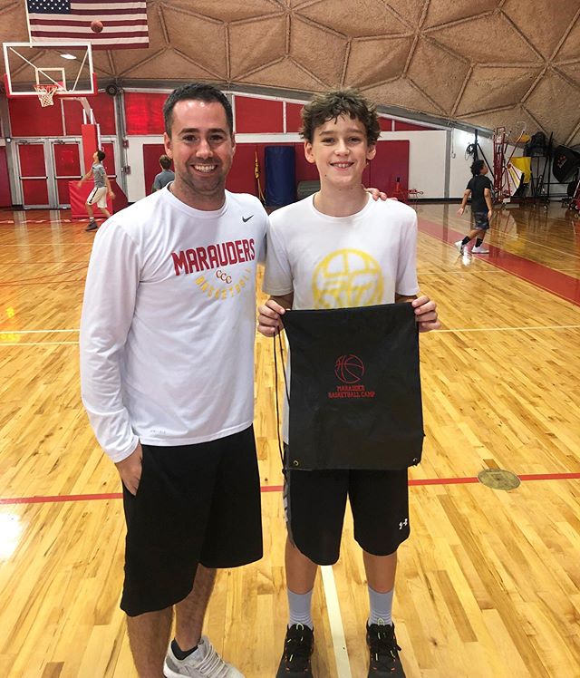 CAMPER OF THE DAY: Gavin E. | Gavin has been one of the first campers at camp every morning for two straight weeks. In addition to arriving early, Gavin spends that hour doing individual ball handling and shooting drills to continue improving his all around game! 🏀 Keep it up, Gavin!