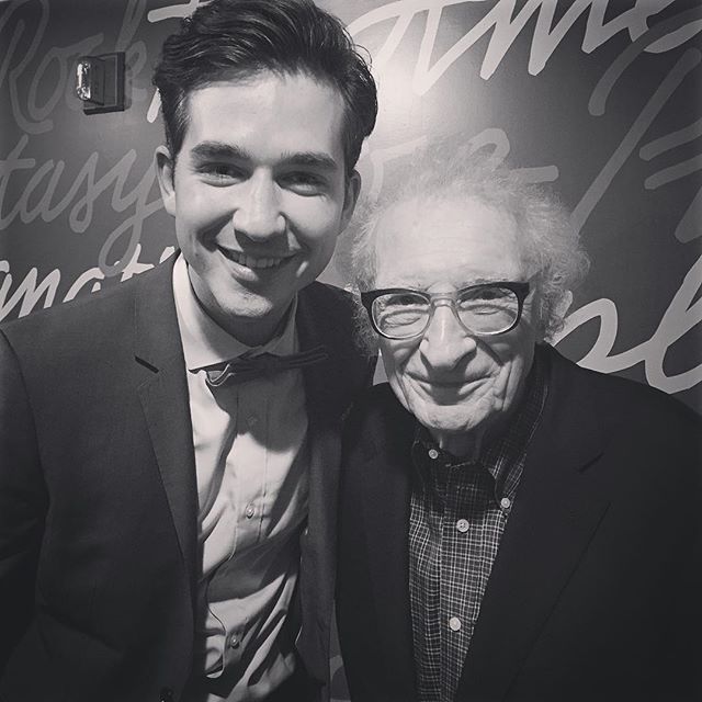 Pictured: Wesley Tunison and Sheldon Harnick