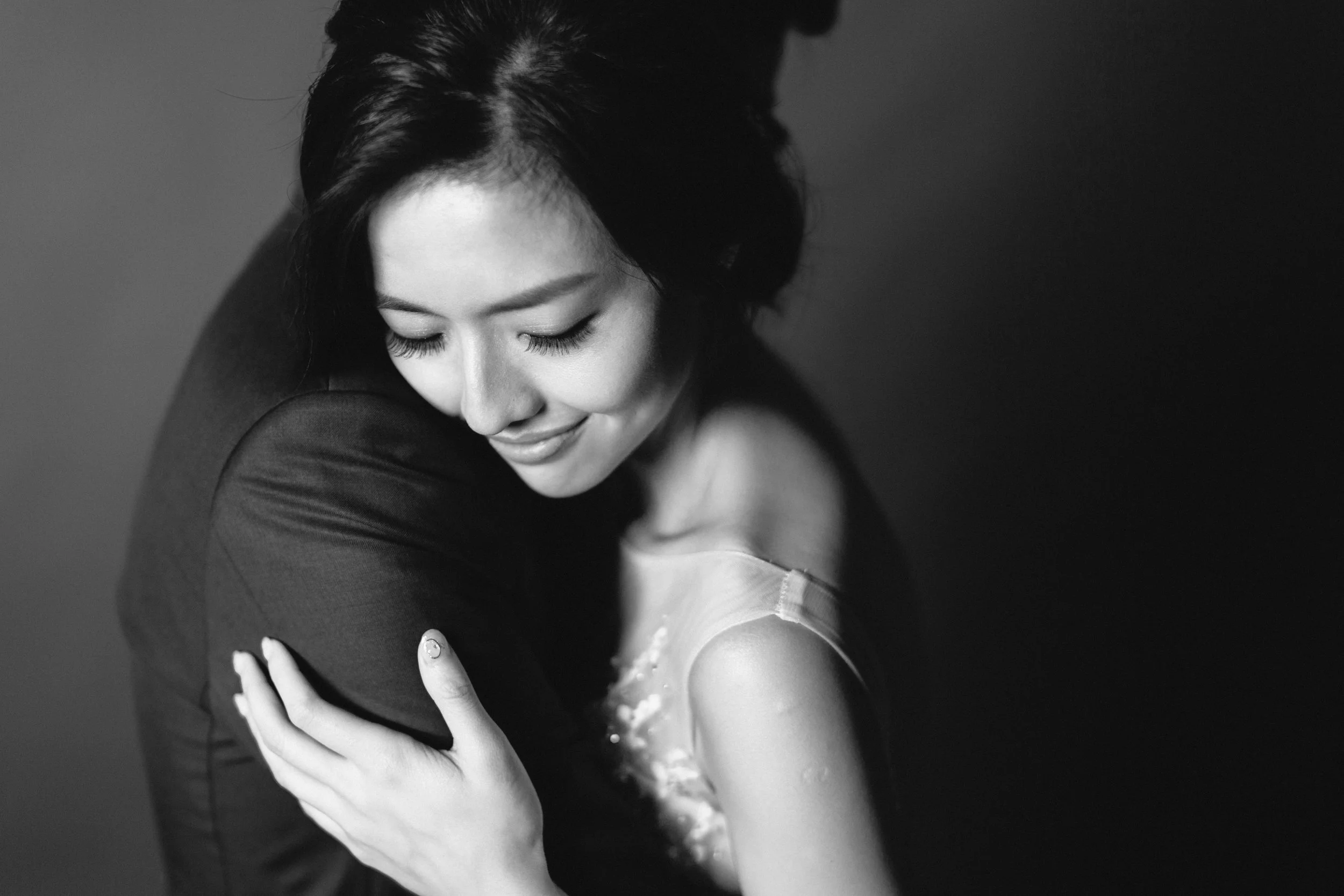 Couple & Bridal Studio Portrait Session - Serene + Lukas