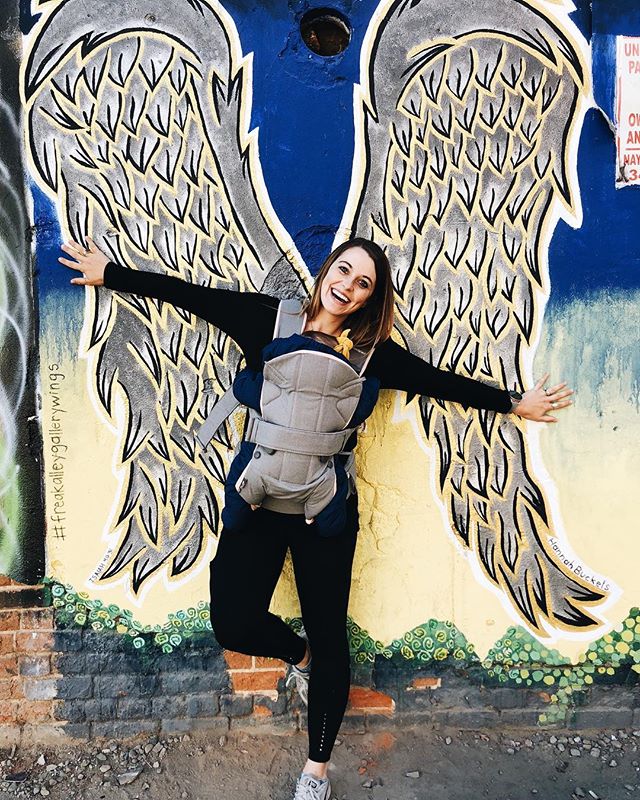 Elly &amp; I got to explore Boise this weekend thanks to my new wings 🐦 &bull;
&bull;
&bull;
@bambonatureusa