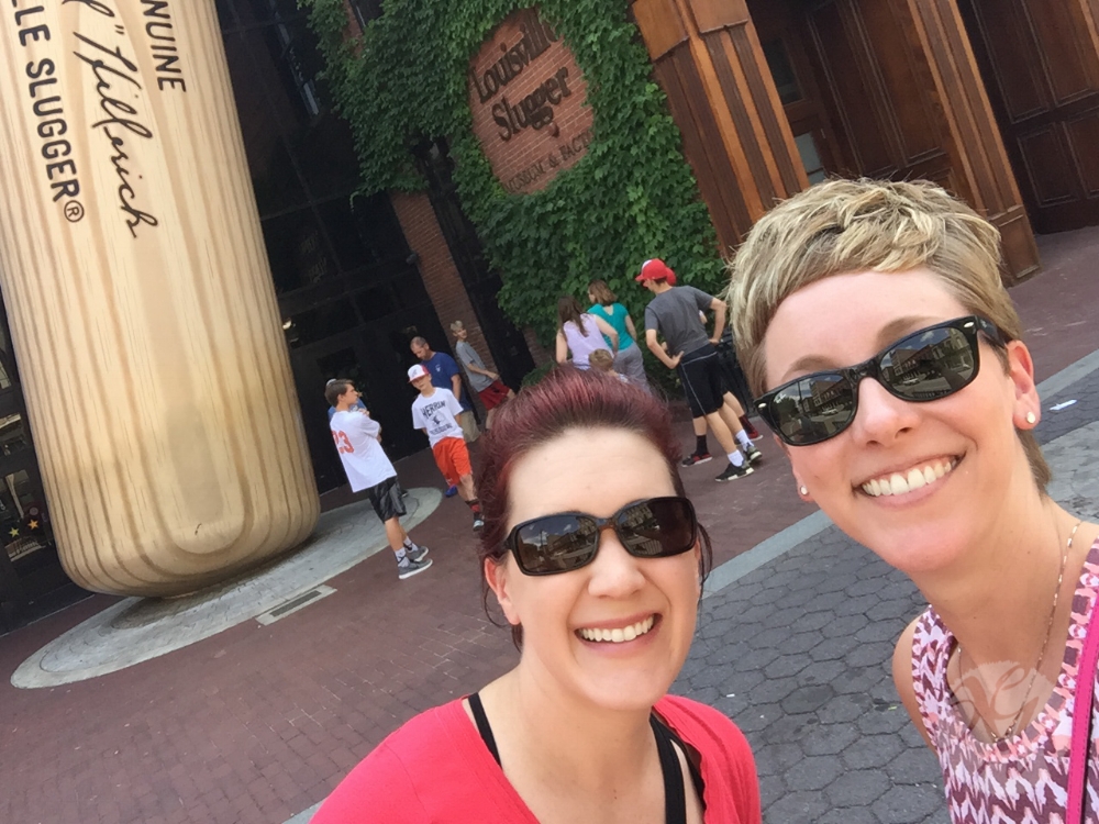 We made it! First road-trip stop: the Louisville Slugger Museum & Factory. Worth the visit!