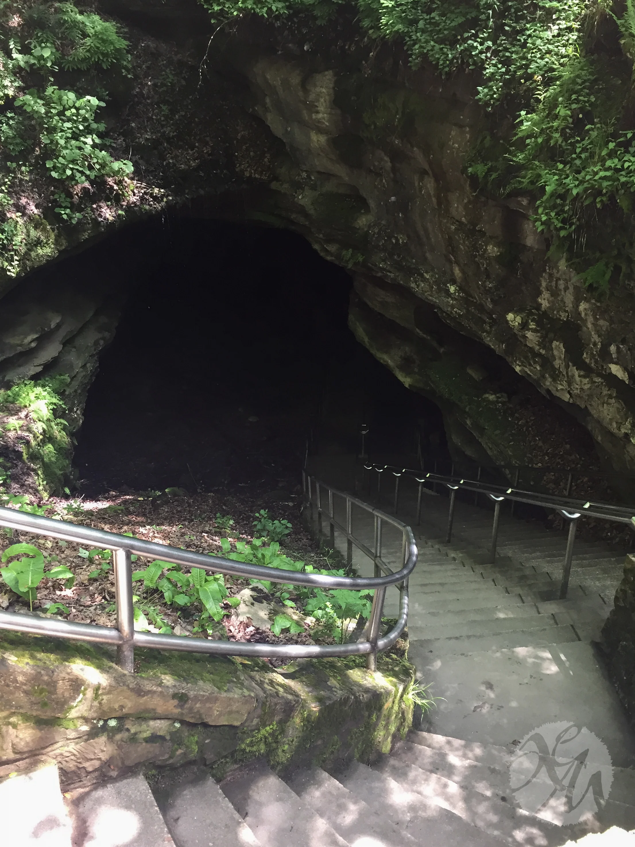 The Historic Entrance to Mammoth Cave.