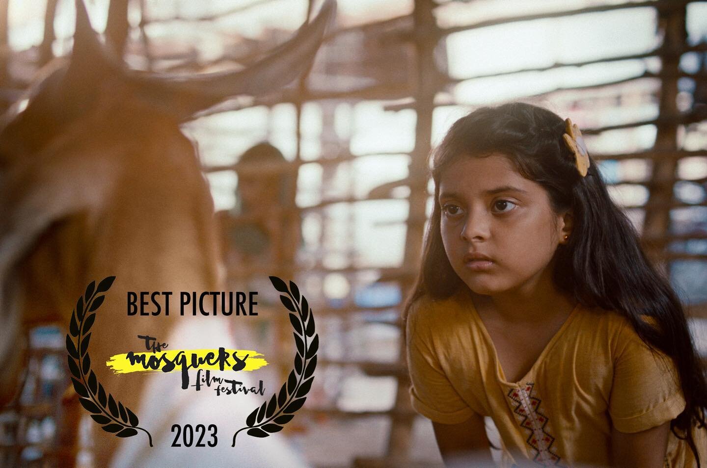 We are so extremely proud to have won Best Picture at the 2023 Mosquers Film Festival. Thank you to the amazingly kind team at @mosquersfilmfest and the unbelievable crowd at the festival. It is always such a treat to watch our film with our Muslim c