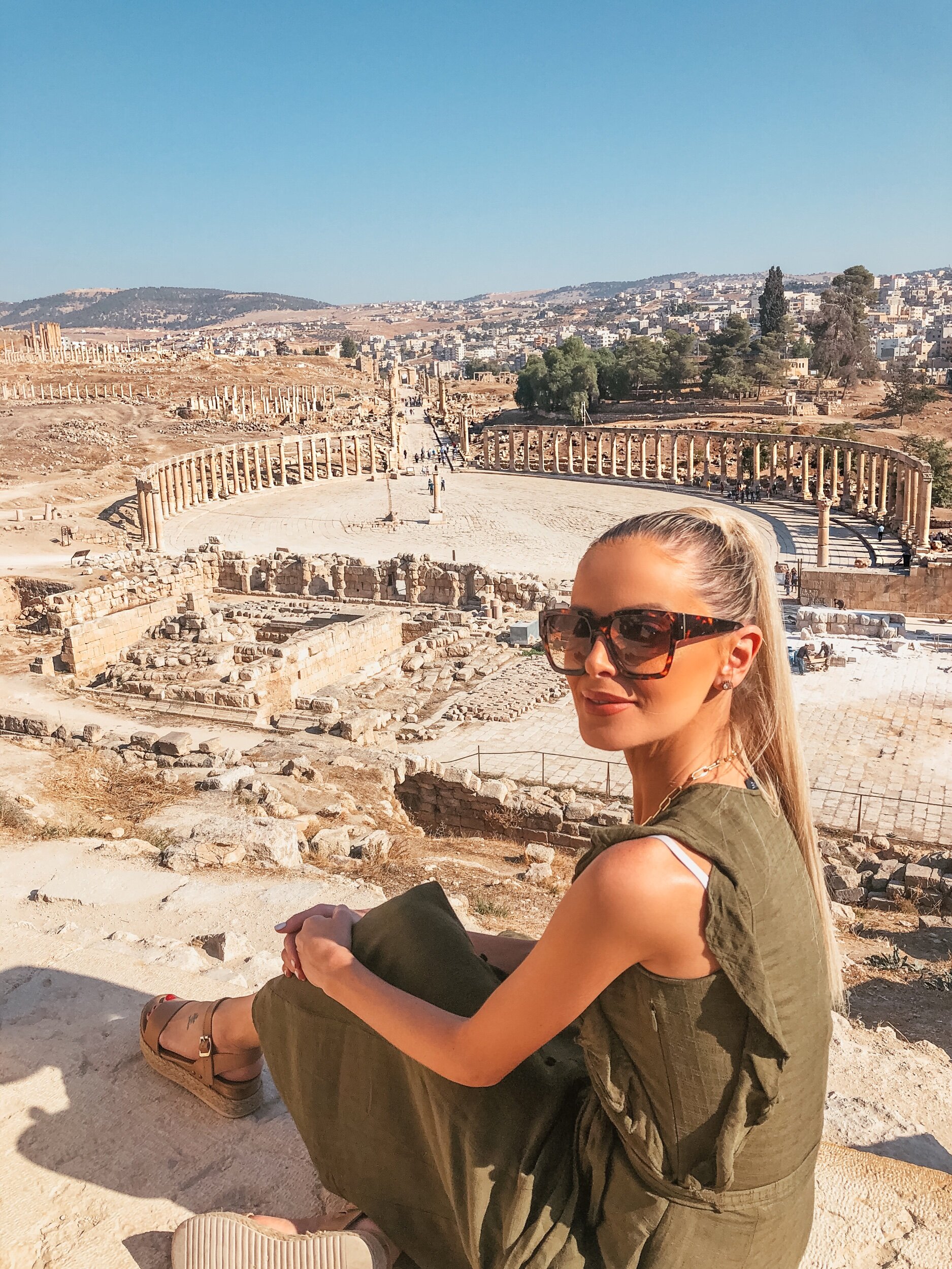  One of the best views over Jerash. 