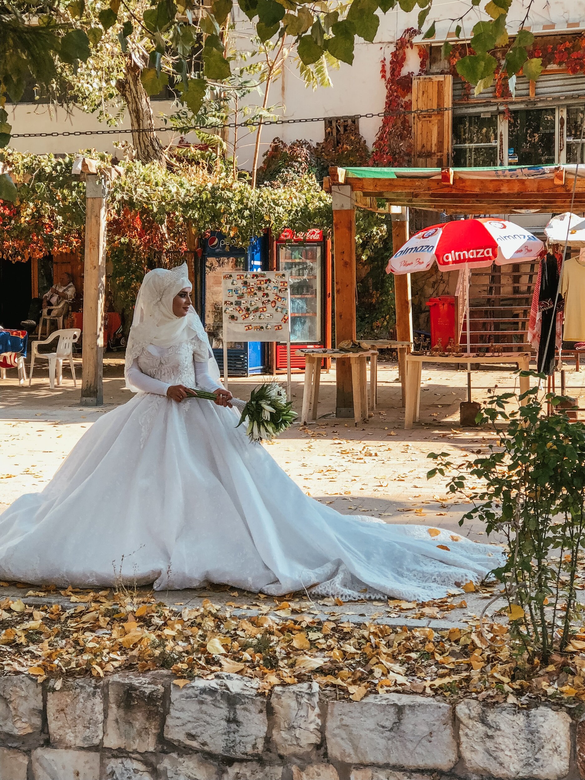  I snuck up on a wedding photoshoot in a more rural part of Lebanon, where woman tend to cover more. They’re also a bit more traditional and conservative outside of Beirut. 