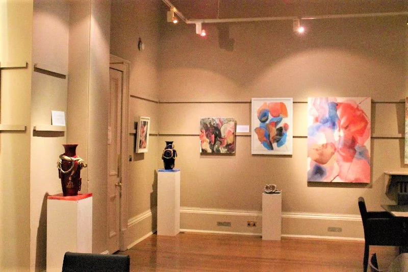 Emerging Contemporaries of Glasgow school of Art exhibition, Glasgow Art Club Bath st.