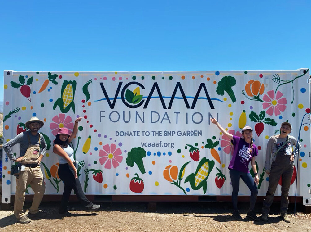 Mural for VCAAA Garden