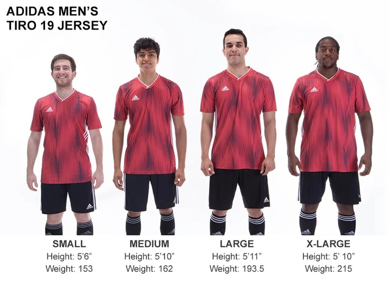 mens medium jersey sizes