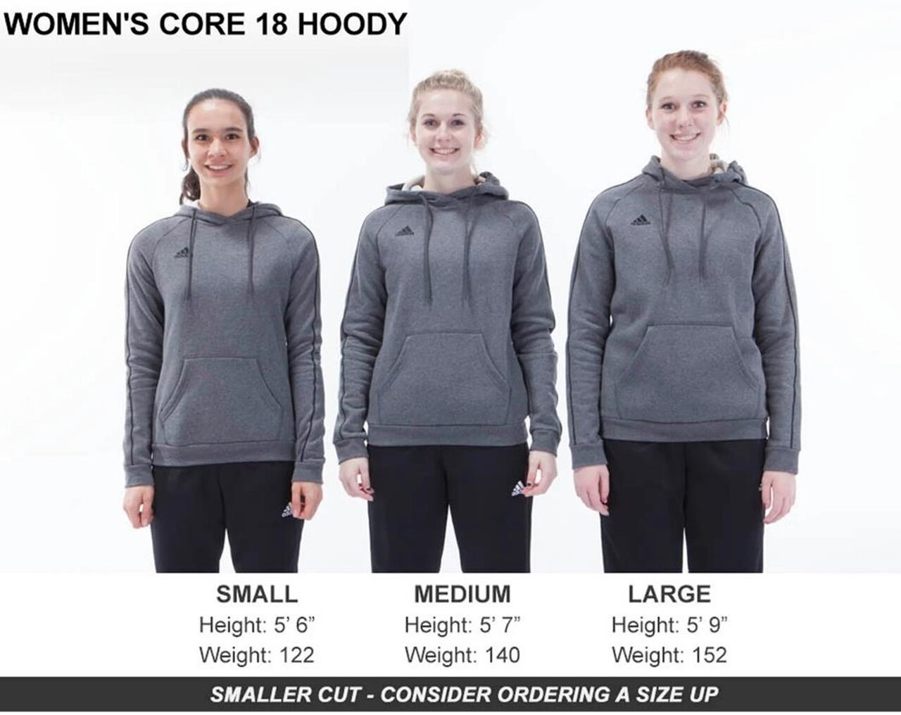 Adidas Womens Hoodie Sizes