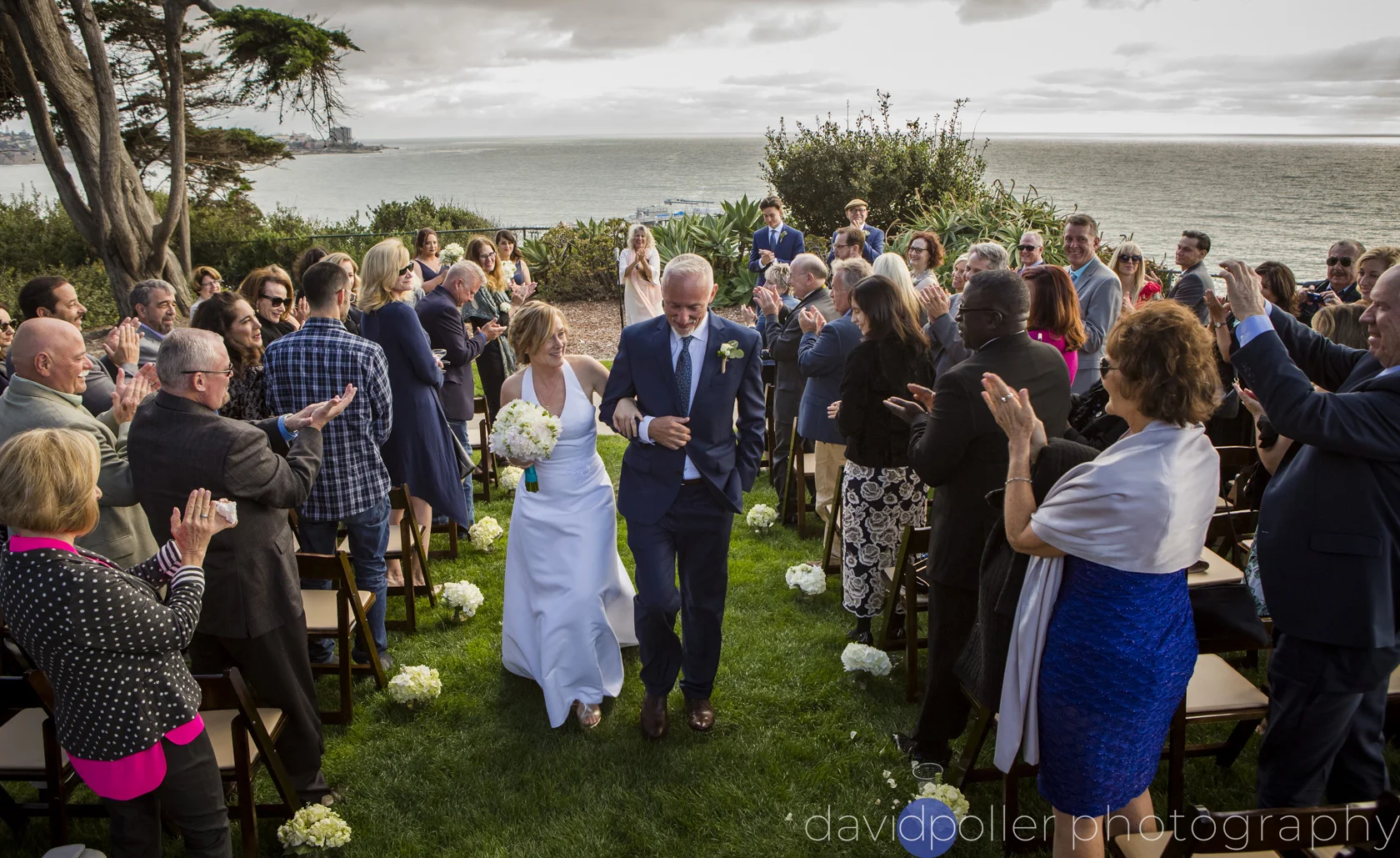 Christine and Ernie are wed at the Martin Johnson House in La Jolla