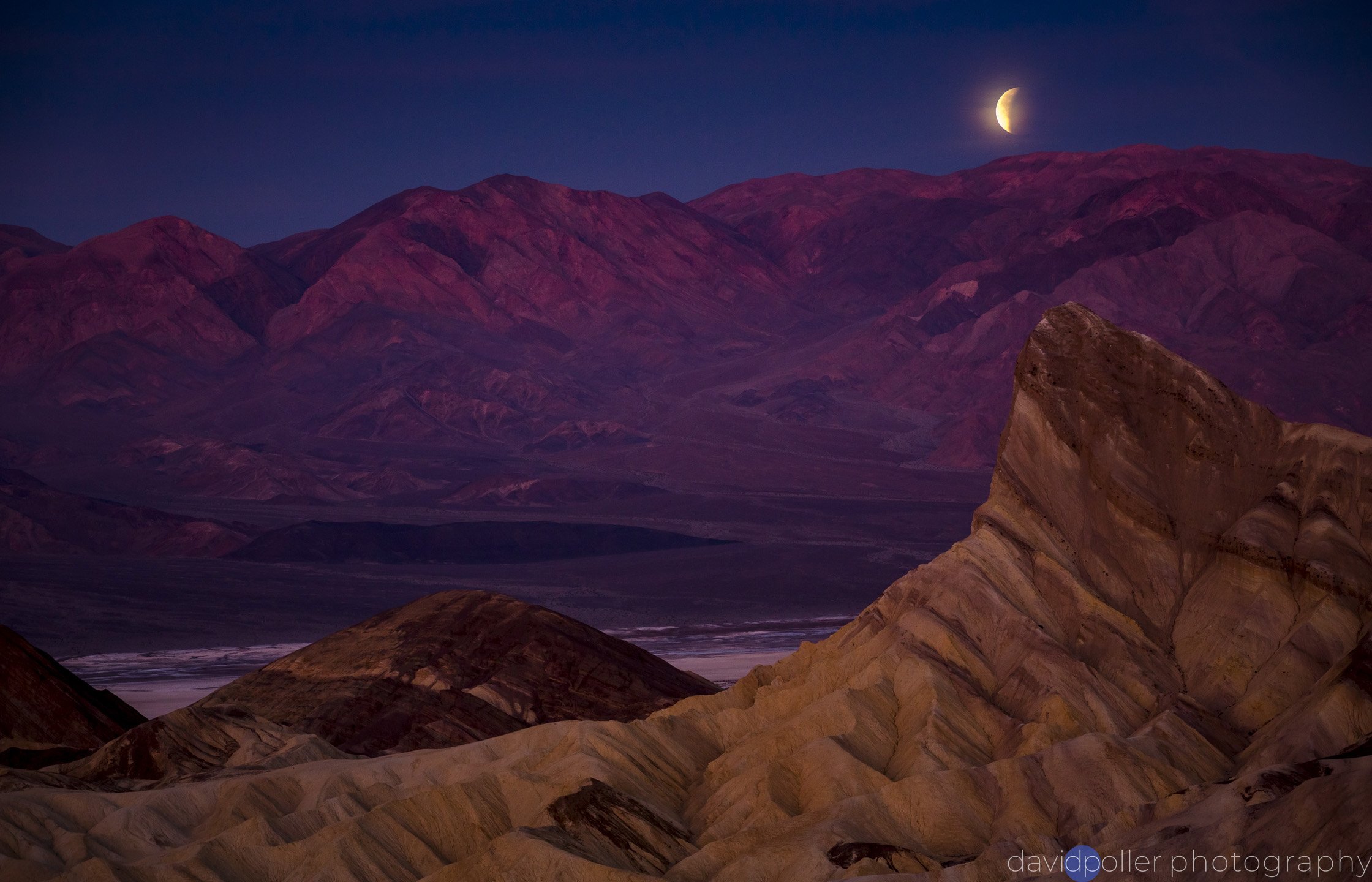 Death Valley Lunar Eclipse