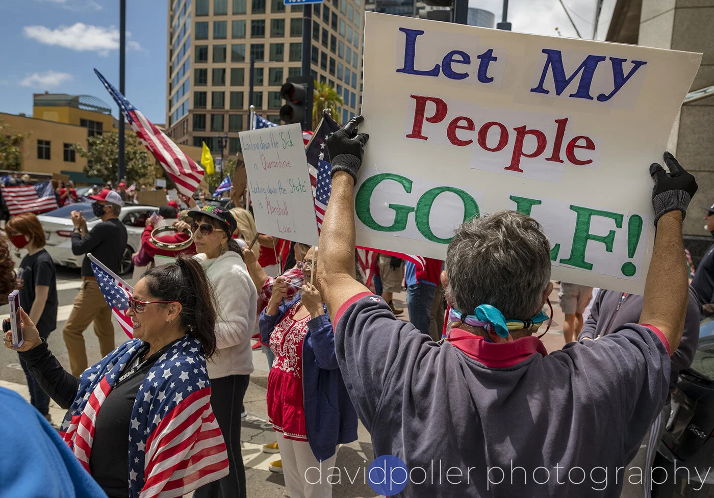 Protest against COVID-19 restrictions