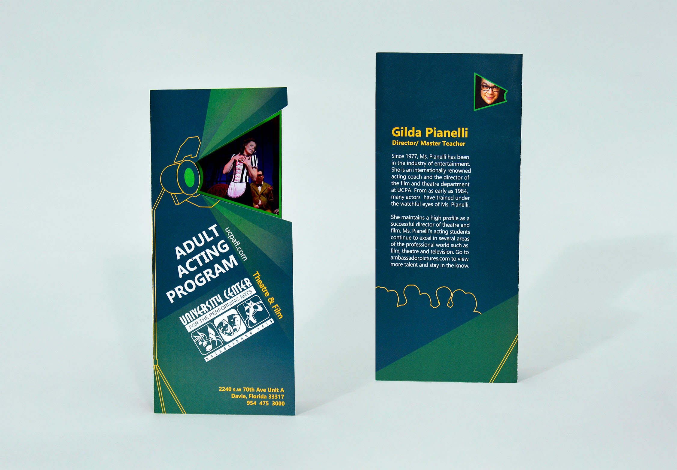 Performing Arts Brochure Mockup