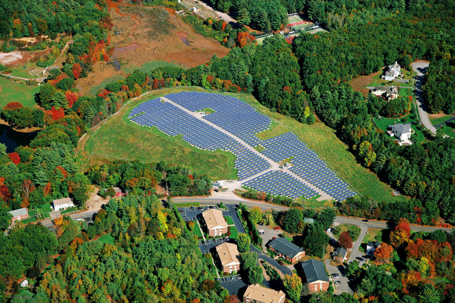 1.2MW Ballasted Landfill System, Town of Maynard