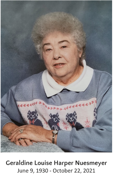Geraldine Louise Harper Nuesmeyer 