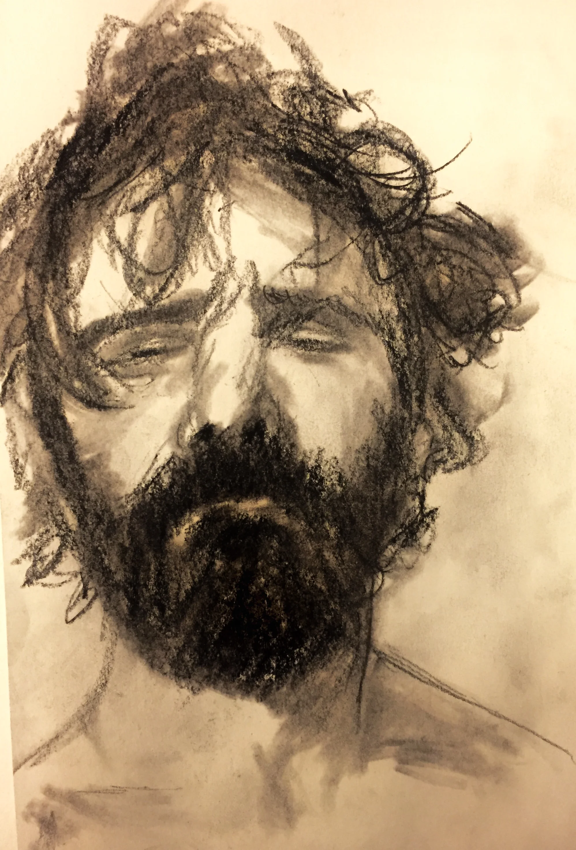 Windswept Man