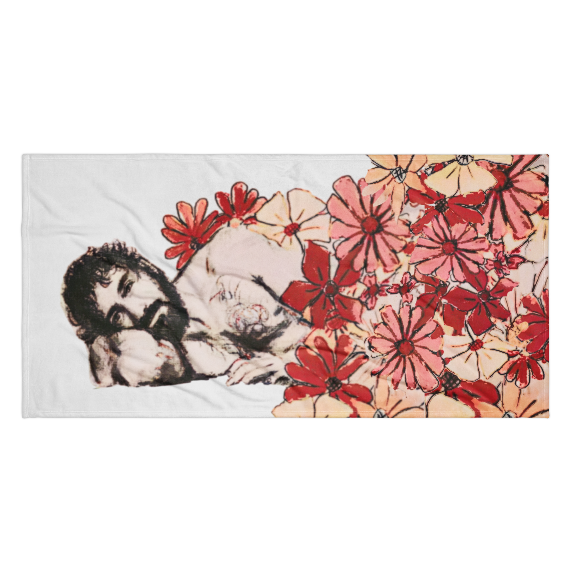 "Les Fleurs" Towel