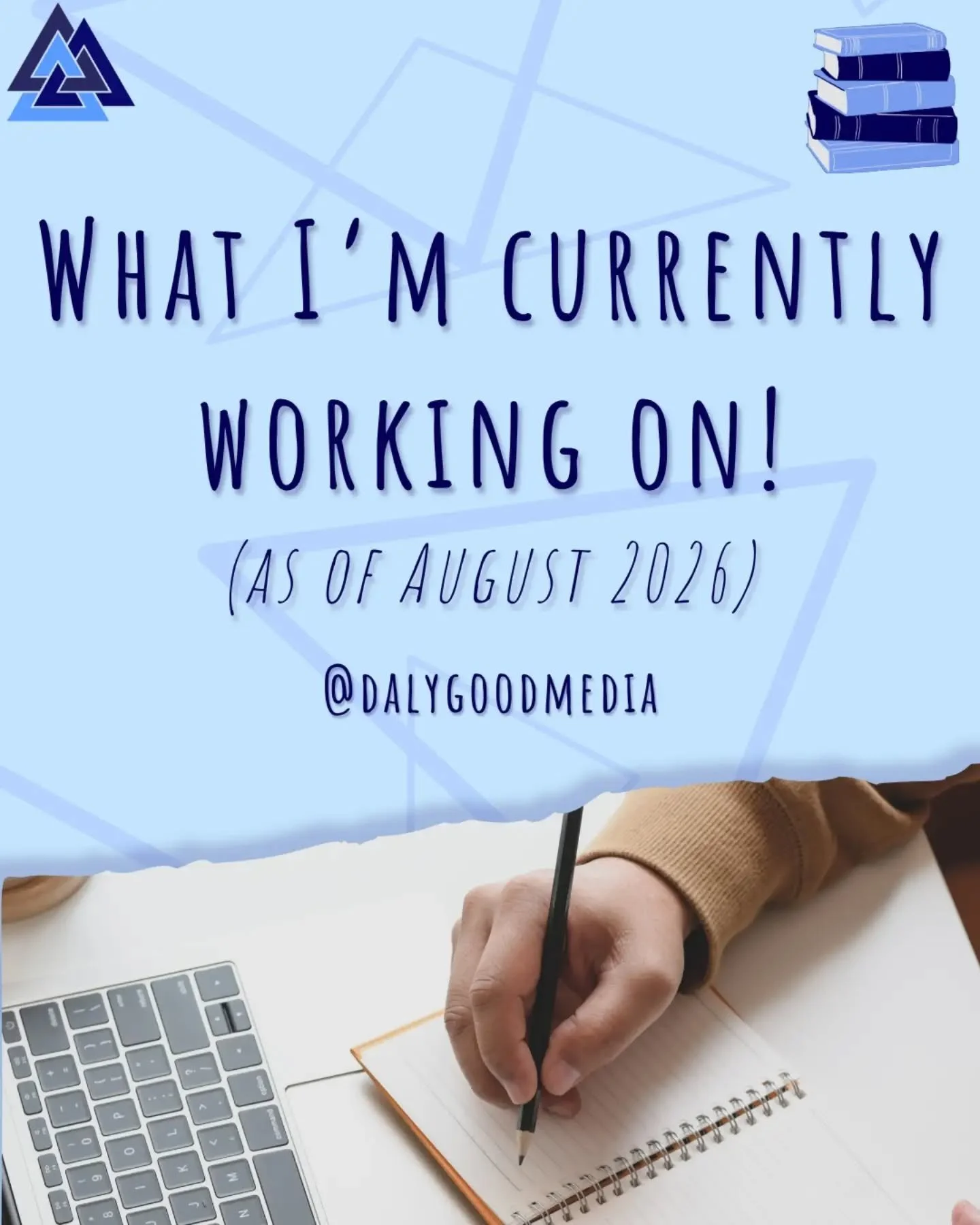 Here are a couple of my writing WIPs that I'm currently in various stages of drafting, editing, or researching! Nothing currently in the publishing stages (especially so close to Harrock &amp; Quimby's release), but I'm pretty stoked for a couple of 