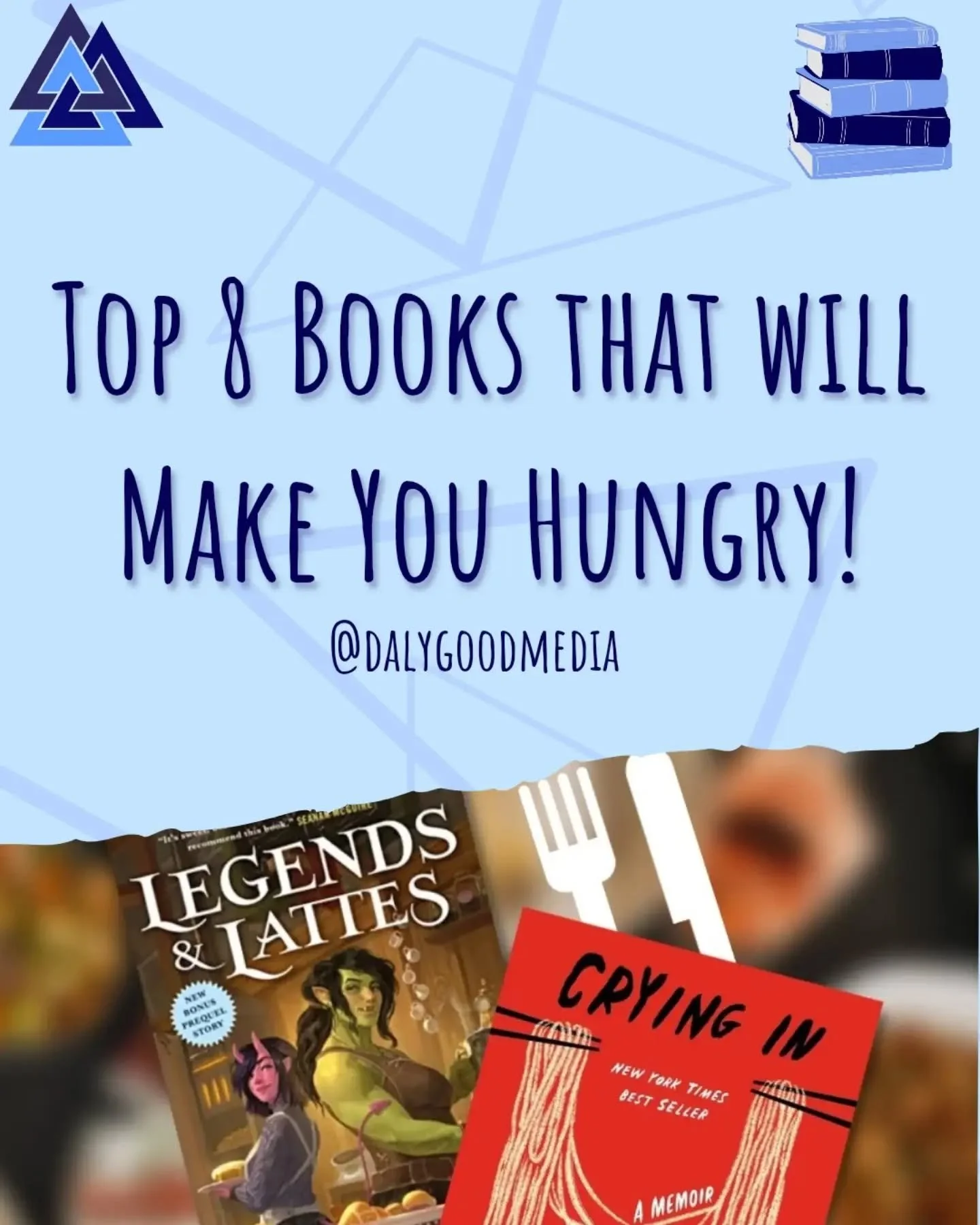Hungry for some good foodie reads? Try not to get too hungry with these eight book recommendations featuring amazing food descriptions! From the cozy coffee shop vibes of Legends &amp; Lattes to the heartwrenching memoir of a mother and daughter rela