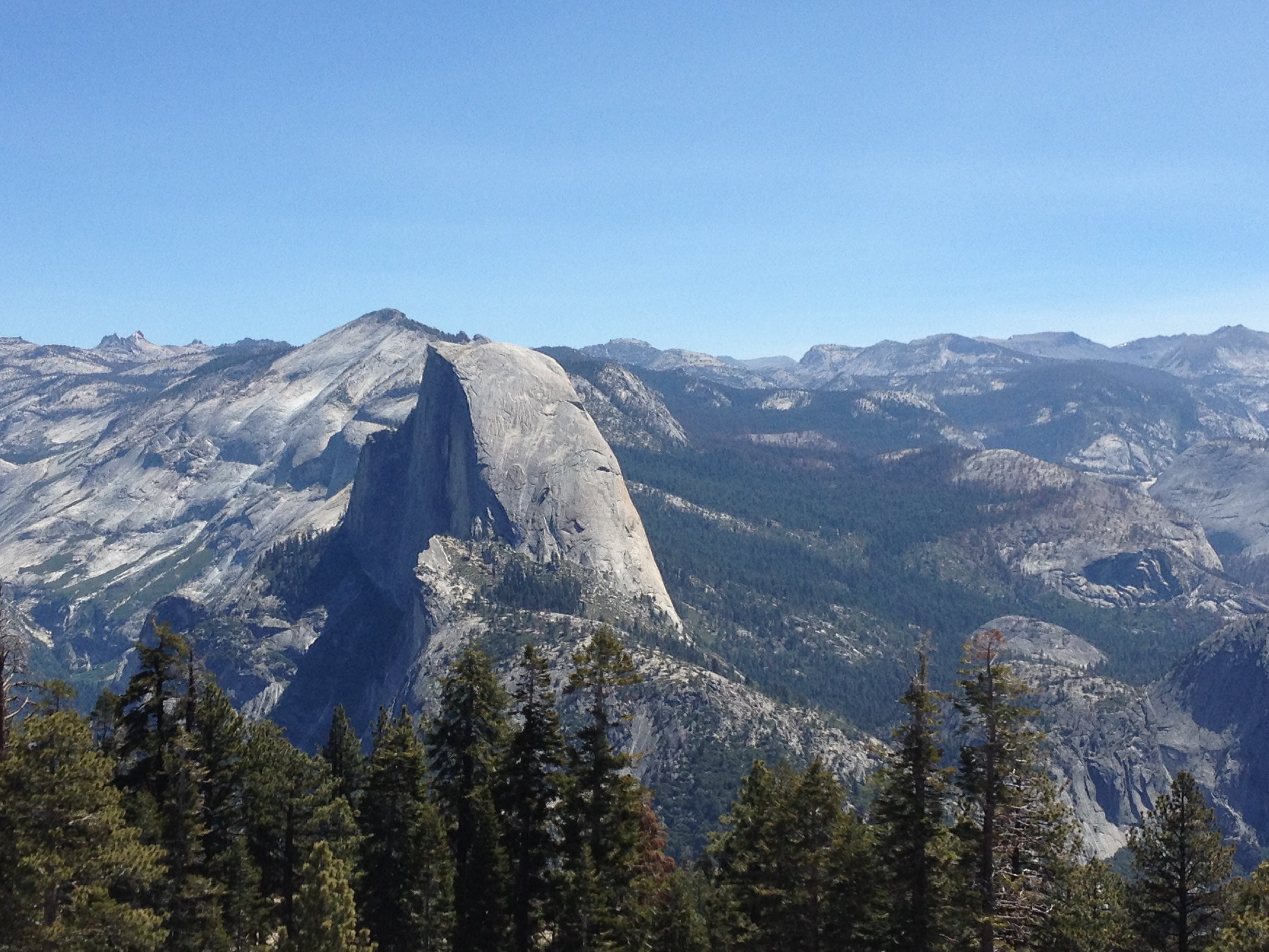 Half Dome from Sentinel Dome
