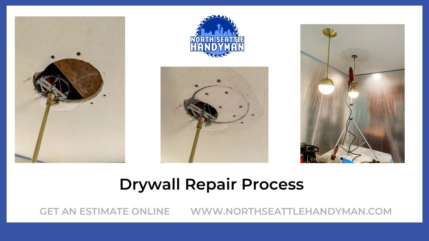 Drywall Repair Seattle and Surrounding Areas — North Seattle Handyman