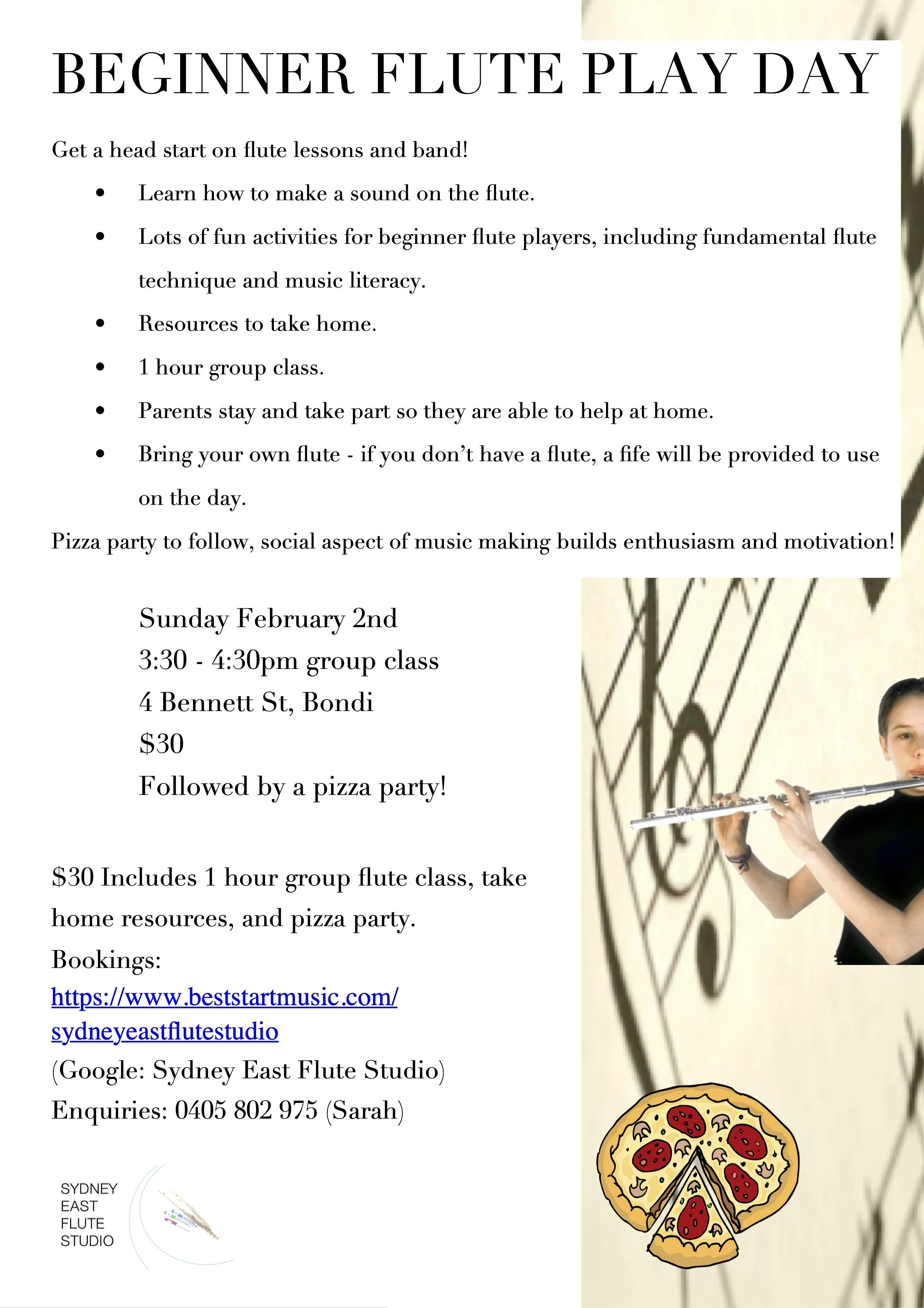 Beginner Flute Play Day