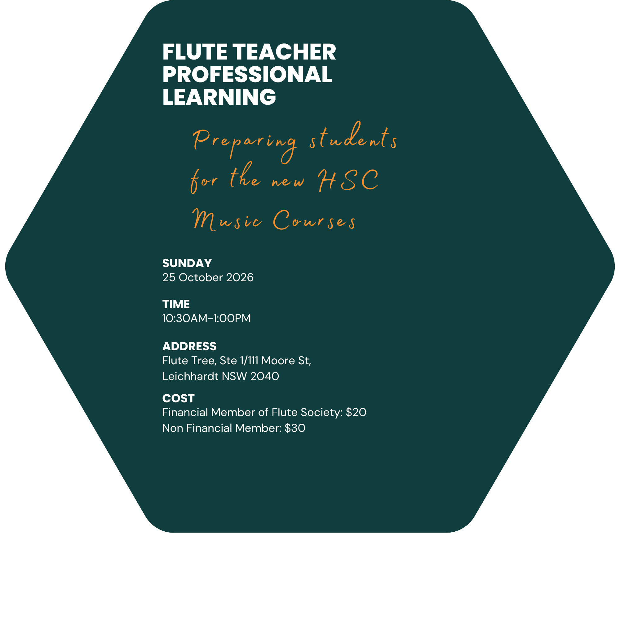 Teacher Training Ticket