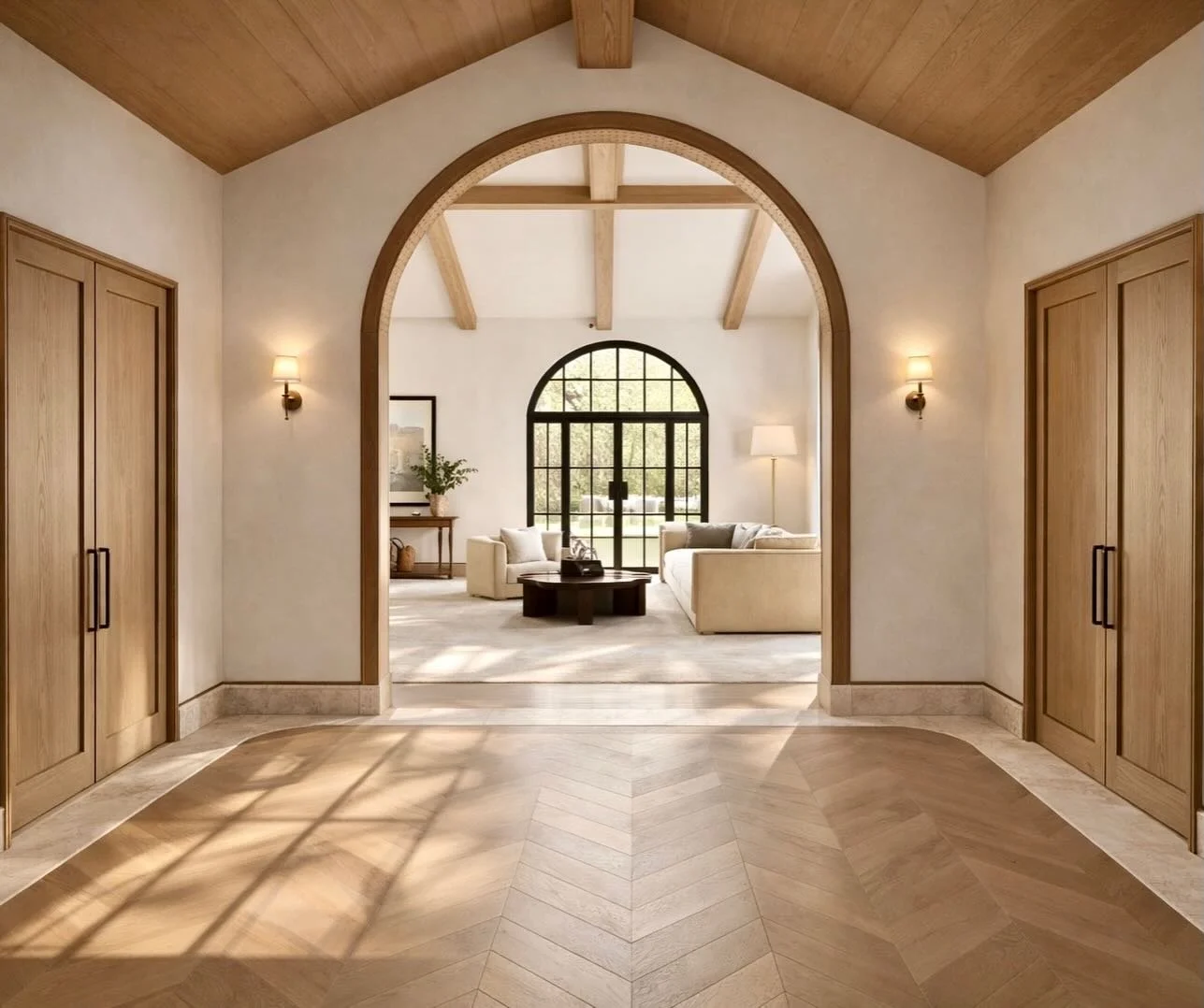 This custom home in Nashville layers neutrals, warm woods, and sculptural moments to create a home that&rsquo;s equal parts calm, refined, and lived-in. 

#modernheritage #warmminimalism #nashvilledesign #luxuryinteriors #JHDESN