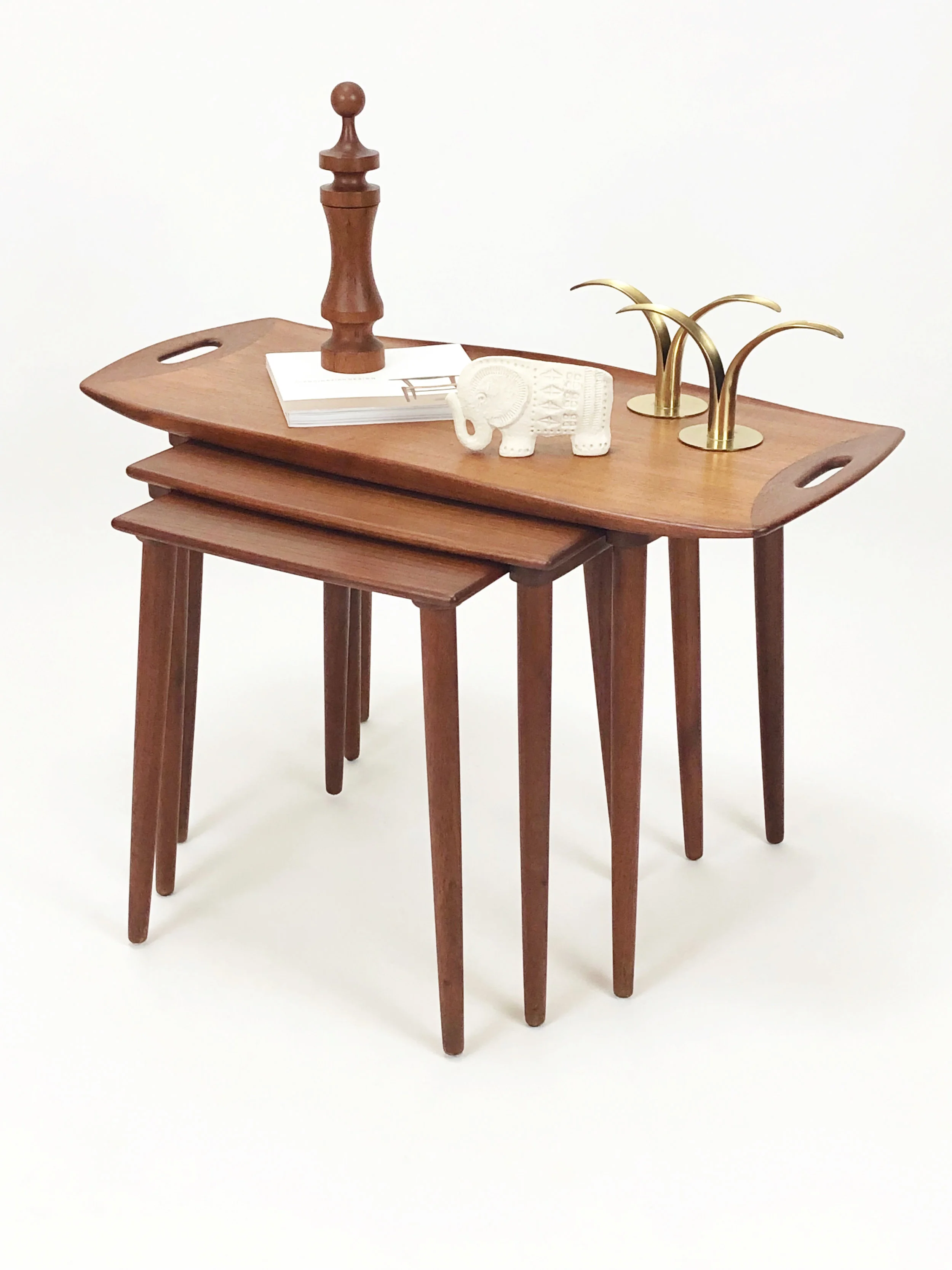 Danish Teak Nesting Tables