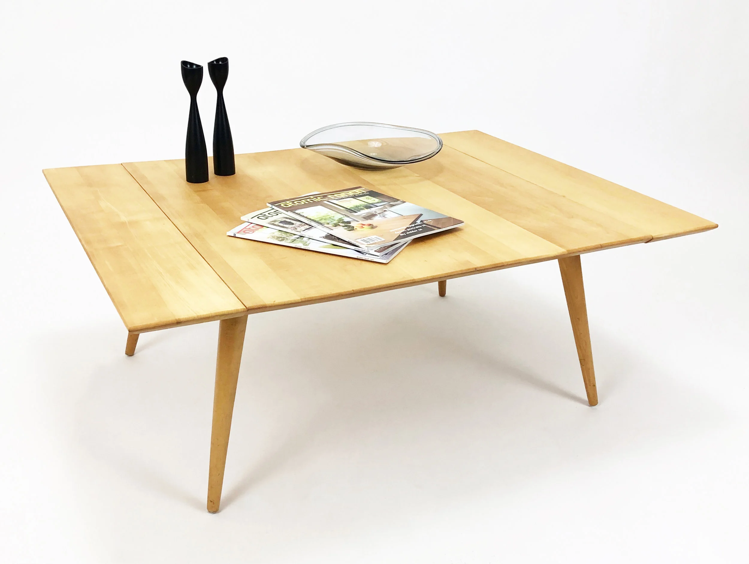 Paul McCobb Maple Expandable Coffee Table 11.JPG