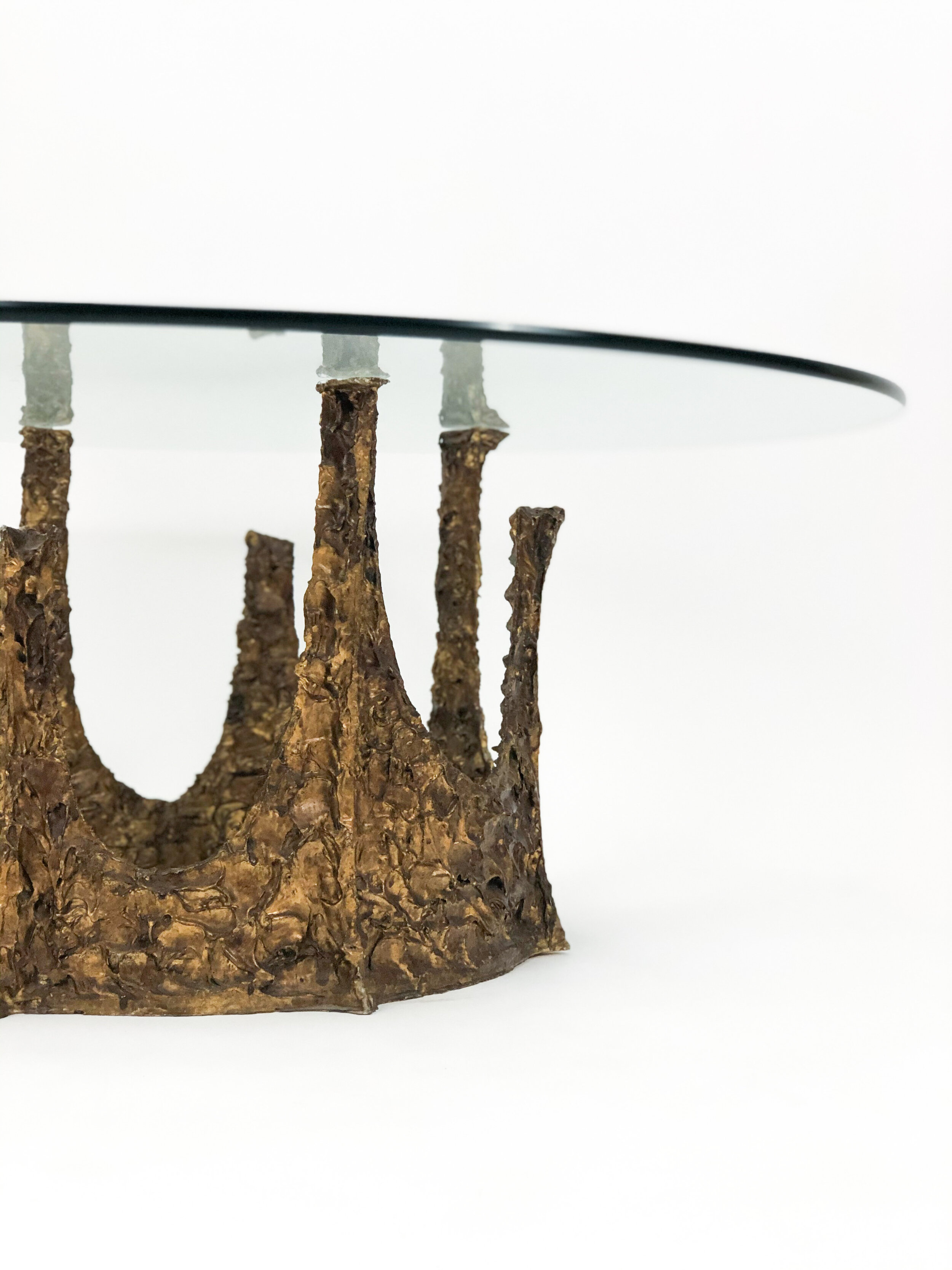 Brutalist Resin and Steel Coffee Table 06.JPEG